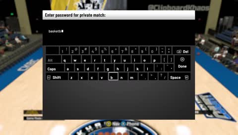 Clipboard Khaos Team Pro Am. King Vision TV. NBA 2K19