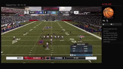 MaddenChseMe's Live PS4 Broadcast