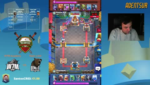 Clash Royale - W7M Academy vs Team Limit - Two Countries Cup - Grupo 4