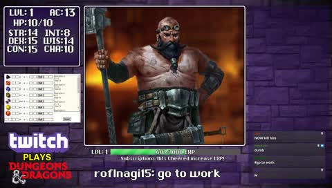 Twitch Chat Plays D&D [Where CHAT is the ⭐STAR⭐]