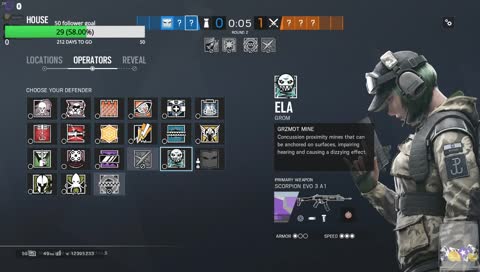 Playin a 1v1 then chilliin in siege