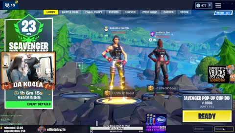 Duos Tourney! | Winter GIveaway! (!gleam) | ttvdako4la creator code |