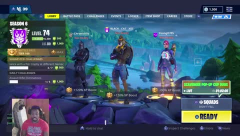 BLACK__CAT__XIII P4 streamer goal 100followers/goal tune in