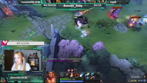 [ESP/PE/RU] HERMANA DE DENDY !!! LA REINA DE DOTA 2 PERUANA !!