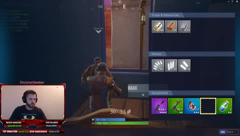 Fortnitey almighty, all nighty / New sub emote today! / twitter: @SinisterSeneker