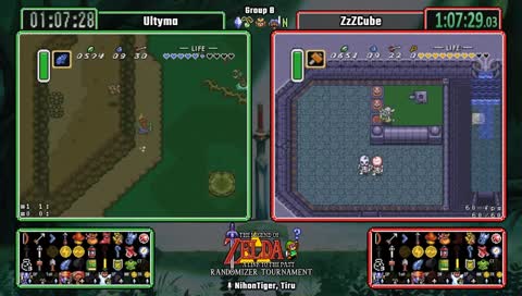 A Link To the Past Randomizer Fall 2018 Tournament. Ultyma vs ZzZCube. !alttpr for info, !mode for settings