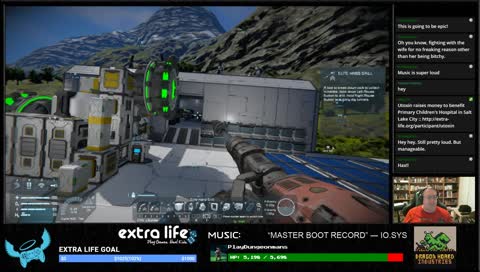 Mid Week Madness :: Space Engineers - Launching The Base :: Extra Life #ForTheKids