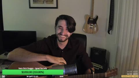 sick doggo fund – requests/practice – !goal !sl for songlist