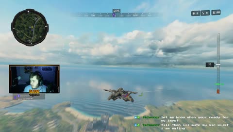 The parachute though.