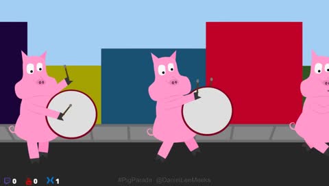 Piggy's 2nd Annual Pigsgiving Day Pigrade #thanksgiving