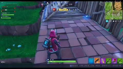 포린이의 포트나이트 fortnite - 핏불 pitbull