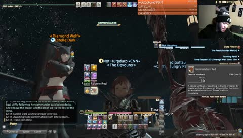 BALMUNG RANK PVP LATE NIGHT DRK/WAR Fanfest Recap and Vod 
upload testing