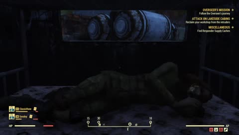 He watches you while you are sleeping.