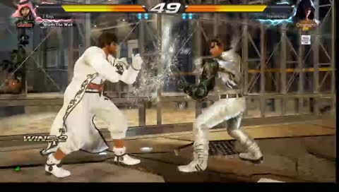 bad jin player practices player 2 on fresh save