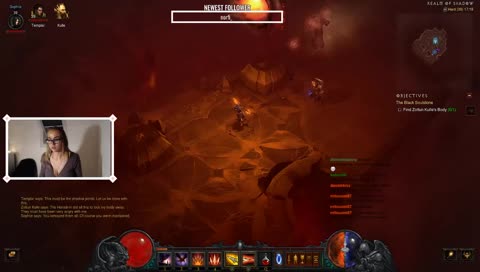 N00b fun with Sophie, playing Diablo. Can't wait to play! Come join. :-)