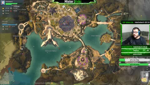 New player in the world of guild wars DLC. Trying to 100% explore | Very interactive chat | #b42