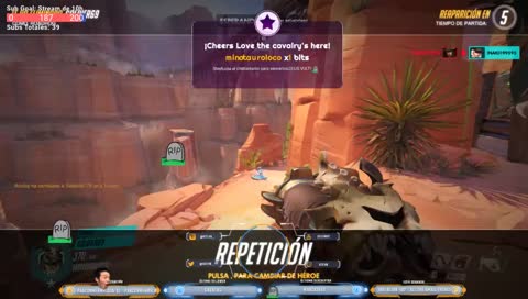 🔴Jugando al Overwatch Gratis con Vosotros!🔴(!Recharge) (Subgoal 185/200)