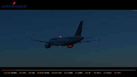 [P3D V4.3] - AF1312 Paris (CDG) ✈ Milan (LIN) - Live on Vatsim