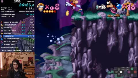 Short | Rayman 1 Any% derust, then maybe Ramone Derust before Turkey Time | Happy Thanksgiving! ๐ฆ
