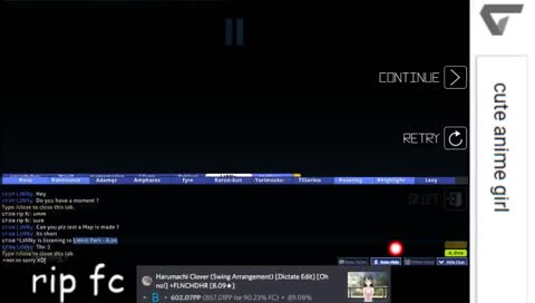 (UK) top 600 | 600-800pp attempts (4 mod) | !challenge
