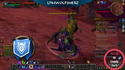 [GER] Durch die Scherbenwelt leveln ^^ <3 !charity !donation / Wolfi's Gaming Stream / #JaIchBinSoSchlecht #AnUndPfirisich #Wolfsknuddel