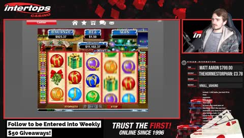 Christmas Themed Slots and Chill!!
