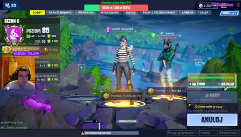 Ej ty !Wbijaj mordeczko pogadac! !yt !Wesoło, miło z lekkim skillem ! 