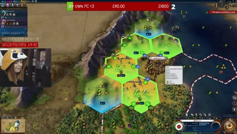 Chill stream - Red panda bear is going to DOMINATE AND DESTROY! Chill stream of Civ 6 with Neuronic101