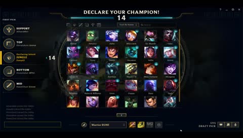 League of Legends for fun