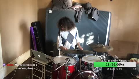 Live Drums, Thanksgiving Stream! Working On Polyrhythms and quiet dynamics // @heymattsokol on socials