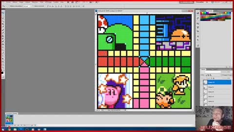 Photoshop & sprite 🎤 Création d'un plateau en perle
