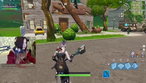 her first stream sniper