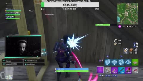 UNE DANSE GRATUITE SUR FORTNITE !!! [OBJECTIF 3,5K ]