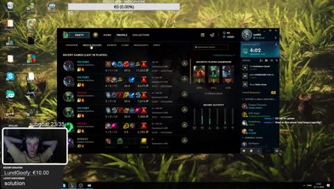 922lp challenger peak s8, rolwswapped to support and learning the role - !loots