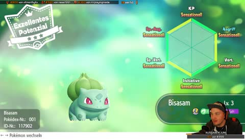 [DE] SHINYRACE! Wir suchen das perfekte Bisasam! 🍃 🔍✨ !multi !petition !games !boss