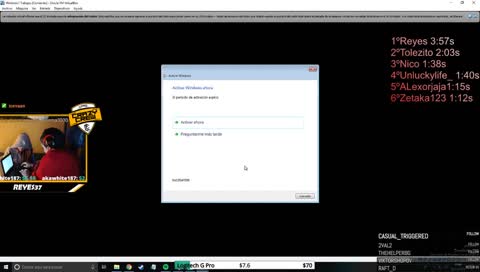 [Ccrew] tryhard en el nevera"Espacio Social" !help !mocos