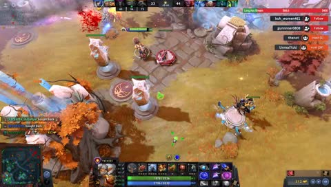 1 v 9 Techies / Ogre