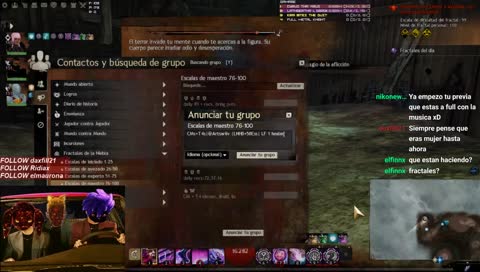 Noche de Guild war con el Mauro y el Pepegrillo