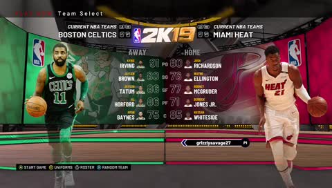 NBA 2K19 MY LEAGUE gamplay