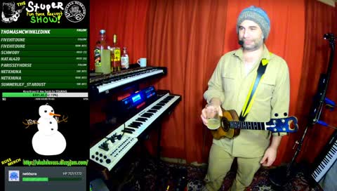 Writing songs on the spot! Let me troll your friends, enemies, mythological creatures, or your life! 