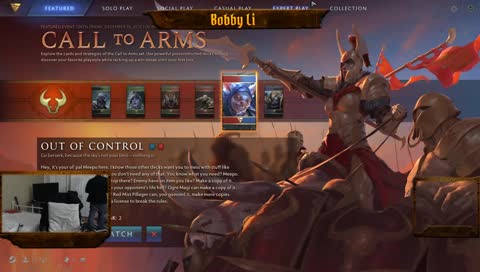 【bobbyli】professional artifact streamer