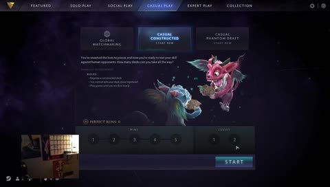 Divine Dota 2 player rolls the dice @ Artifact [EN]