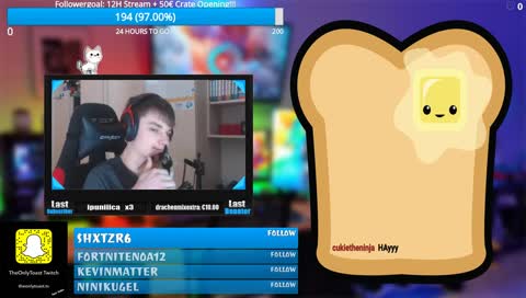 12H STREAM JETZT LIVE! #FollowergoalHYPEEE + 50€ CRATE OPENING! [GER]