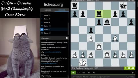 Zug answers questions you didn't even know you had about the World Chess Championship on lichess.org