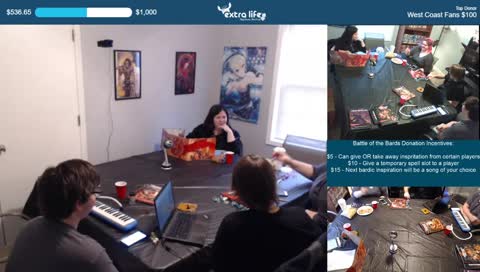 Battle of the Bards Extra Life