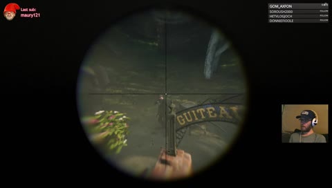 In the butt