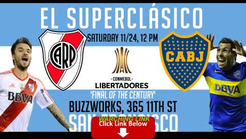 [EN VIVO] Boca Juniors vs River Plate El Superclásico | Copa Libertadores