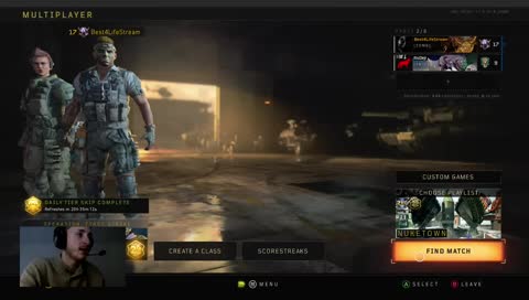 BO4 24/7 NUKETOWN FAST XP ⚔ | !joinqueue !buff !gt