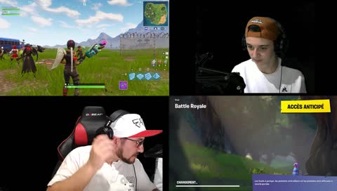 #Live 62 | Live Multi-Ecran Fornite avec #DySiKo en #Duo !!! Live d'une petite 1H #Ps4 #Pc