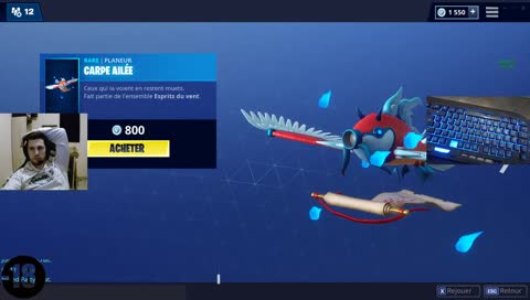 [CAM/720P/FR] Warigane le débile sur FORTNITE ! GAMES VIEWERS !